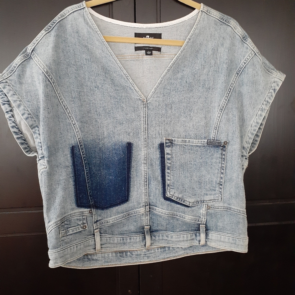7 for All Mankind Denim/ Jean Shirt